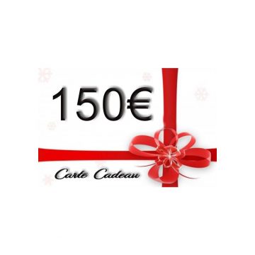Carte cadeau de 150€