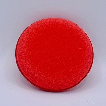 Tampon mousse rouge