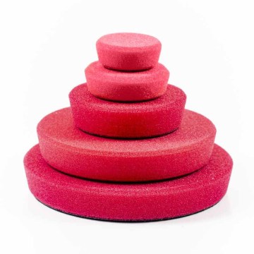 HEAVY CUT PAD ROUGE TRAPEZ  ( PAD 150)