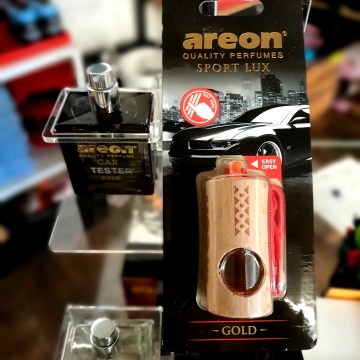 Bouteille en Bois Rétroviseur GOLD