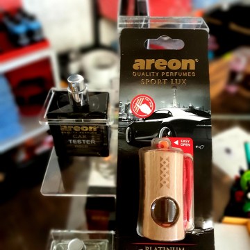 Désodorisant Bouteille en Bois Rétroviseur PLATINUM